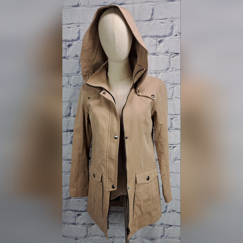 Soia & Kyo Women's Jacket Coat Anorak Removable Hoodie Lined Size XS - Picture 12 of 16